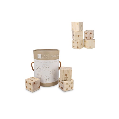 InSide Out Giant Wooden Dice Game