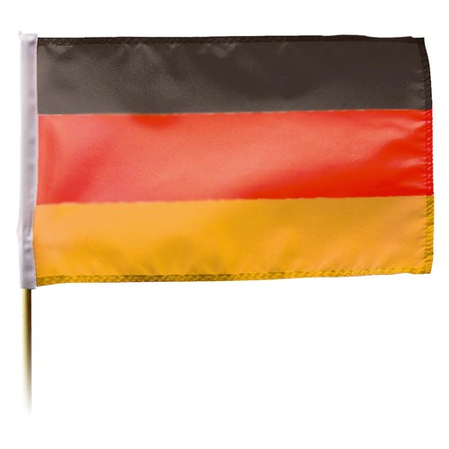 Flag "Germany", wooden pole