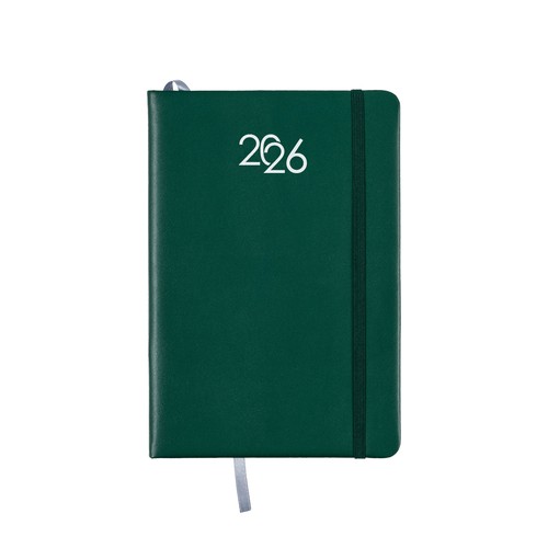 2026 daily planner with hard PU cover
