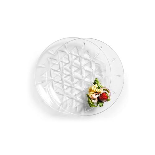 Sagaform Acryl picnic big plate set of 2 Ø26cm