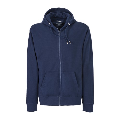 100% regenerated fabric unisex hooded sweatshirt