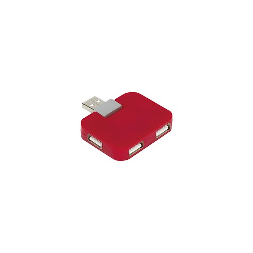 CONECTOR USB DE 4 PUERTOS EN PLÁSTICO