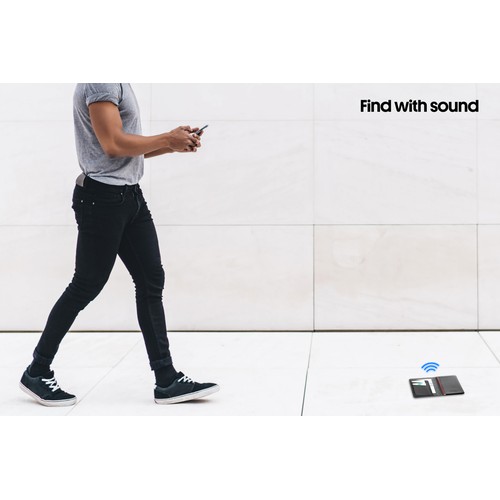 Porte-passeport en RCS avec géolocalisation Travelfinder