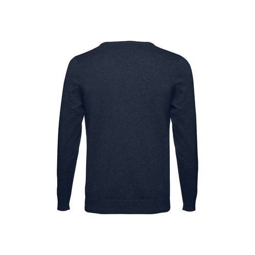 THC MILAN. Pullover met V-hals voor heren in katoen en polyamide