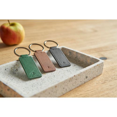 Apple leather and PU keychain Sabrina