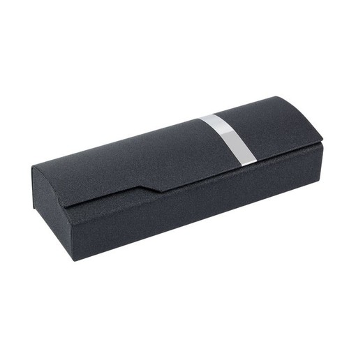 GLASSES CASE BLACK - BLACK INSIDE