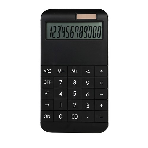 12 DIGIT PLASTIC DESKTOP CALCULATOR