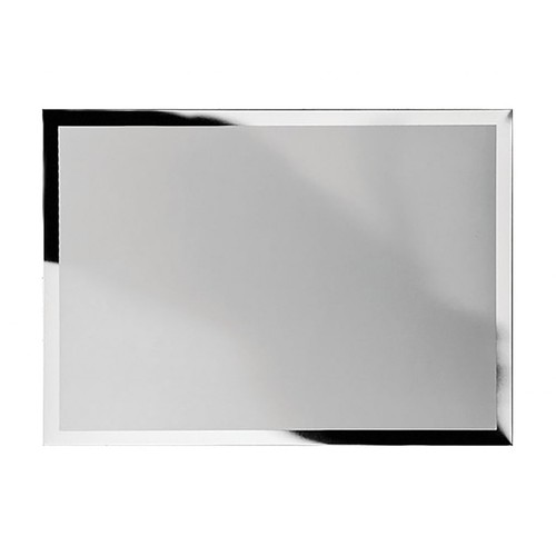 PLAQUE ALUMINIUM SATINÉE 140X100 mm