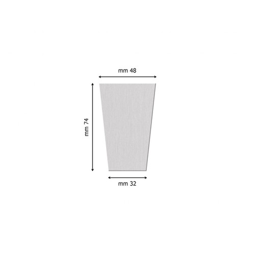 ALUMINIUM PLAQUE SUBLIMATION 50X74X32