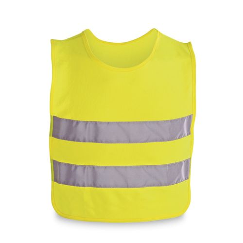 MIKE. Gilet réfléchissant pour enfant, 100 % polyester