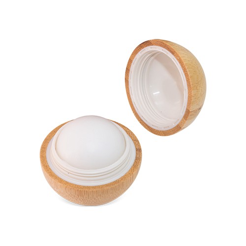 Baume à lèvres à la vanille dans un contenant sphé Protea