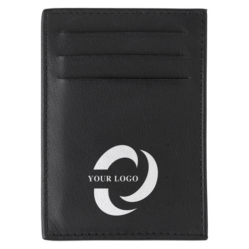 Leather credit card wallet Logan