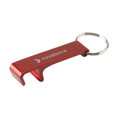 Alu Opener Phone Stand GRS Recycled keyring