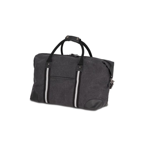 Gerecycled katoenen canvas weekendtas Harper