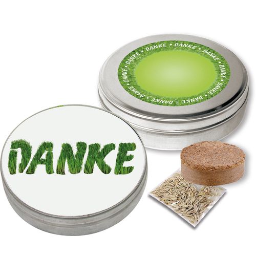 DANKE qui Croît dans la boîte