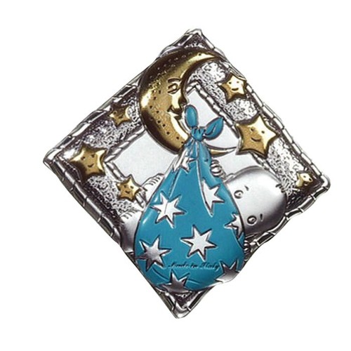 BLAZON LITTLE BOY W/MOON- mm 25x25