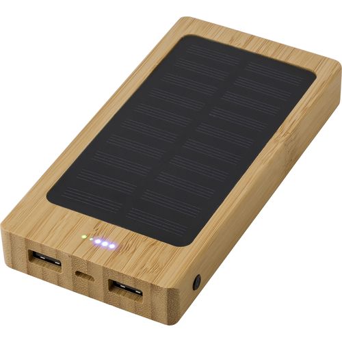 Bamboo solar power bank Joan