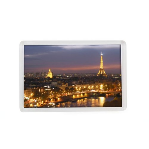 Aimants rectangulaires en acrylique - 70 x 45 mm