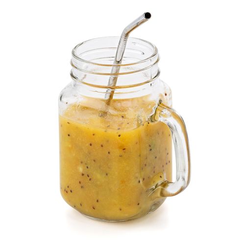 4 pailles en acier inoxydable Rudy