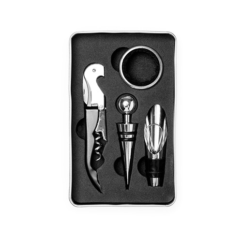 doos met wijnaccessoires