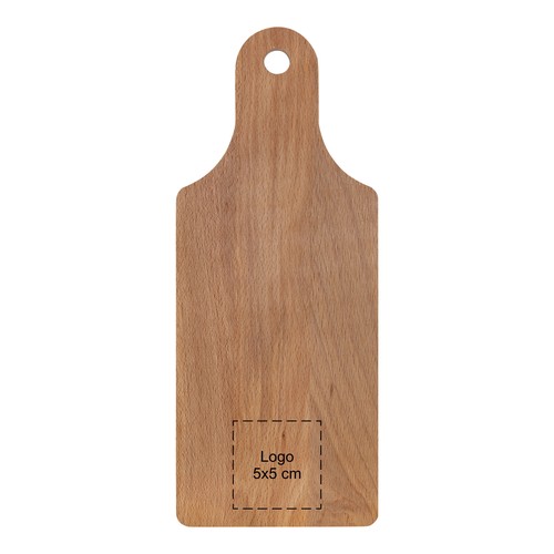 Beech board with handle 28x11 cm