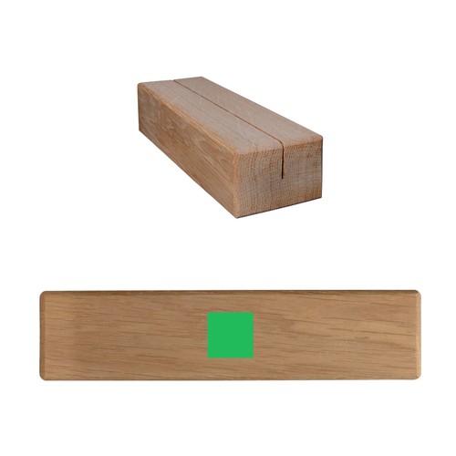 Porte-menu en hêtre format A4