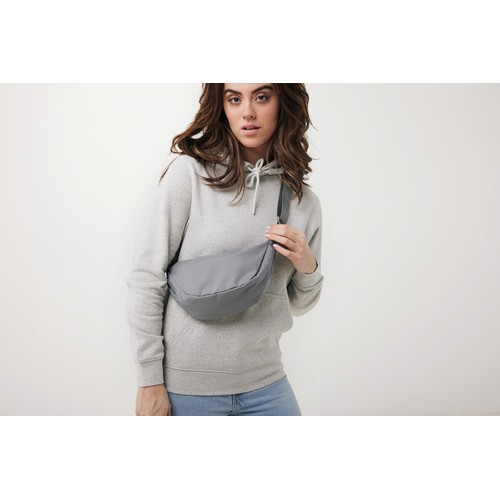 Crescent AWARE™ RPET half moon sling bag