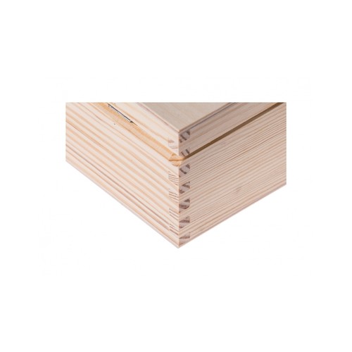 Holzkiste 28x22x8 cm