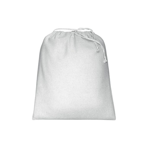 120 g/m2 cotton drawstring bag, 25 x 30 cm