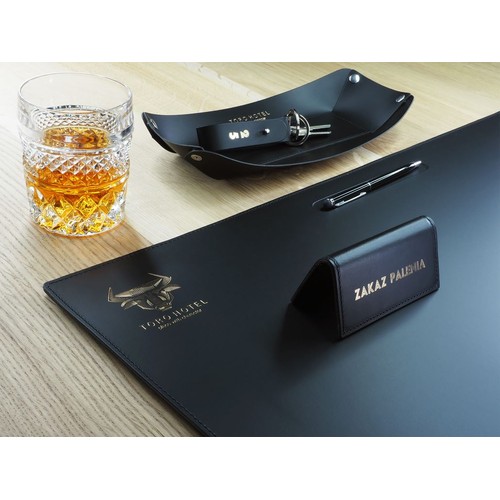 Reception desk blotter