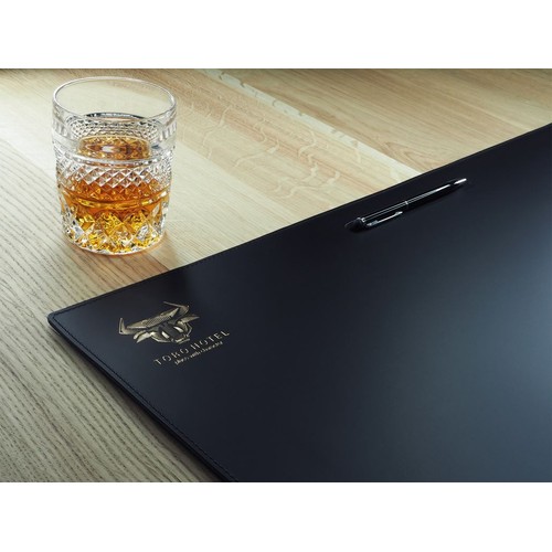 Reception desk blotter