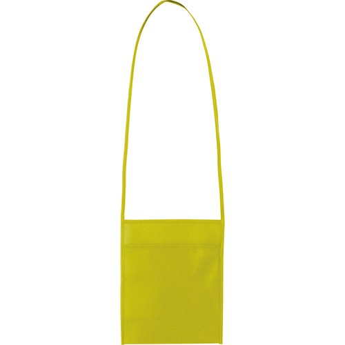 BANDOLERA PORTA VIDRIO TNT (70 g/m²) CON FUELLE, BANDOLERA 100 cm