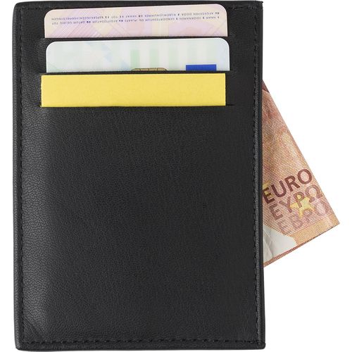 Leather credit card wallet Logan