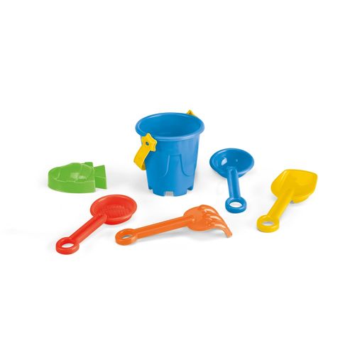 VALLARTA. PP strandemmer met 5 accessoires