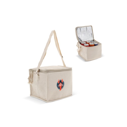 Bolsa de enfriamiento cuadrada de algodón 22x18x18cm