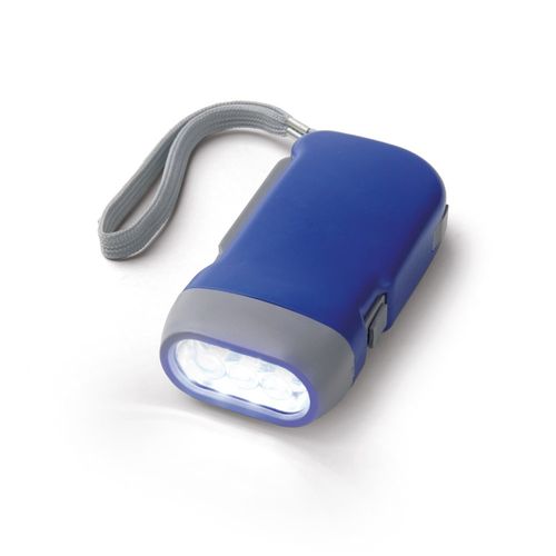 EDDIE. Lampe de poche dynamo avec 3 LEDs