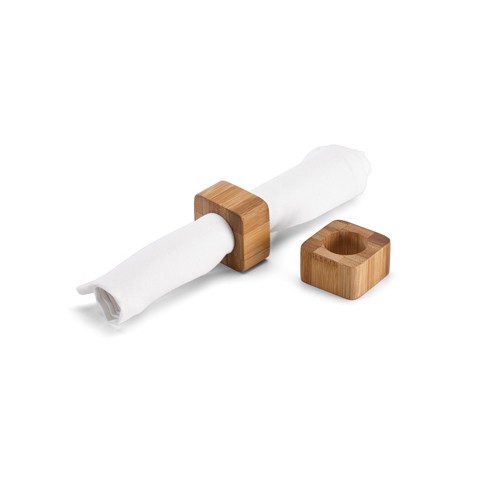 Bamboo napking rings, set of 2 Mesquite