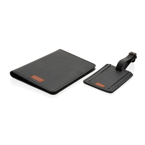 Set de regalo de viaje de PU reciclado Swiss Peak GRS