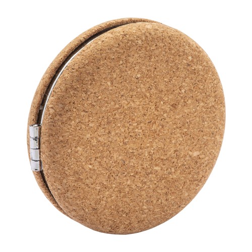 Cork mirror with double magnification