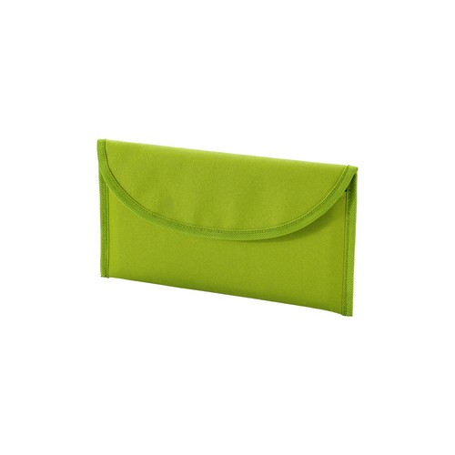 600D polyester document pouch with two pockets and velcro closure