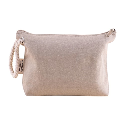 Bolso de mano con cierre de cremallera, asa de cue Solanum