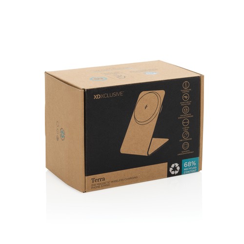 Terra aluminium magnetische draadloze 15W telefoonhouder