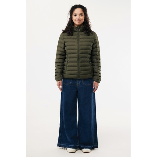 IQONIQ Maiko dames gerecycled polyester jas met voering