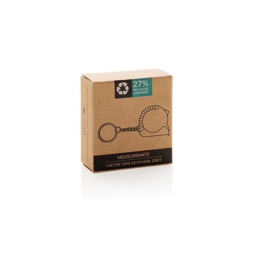 MeasureMate RCS gerecycled ABS sleutelhanger van 1 meter