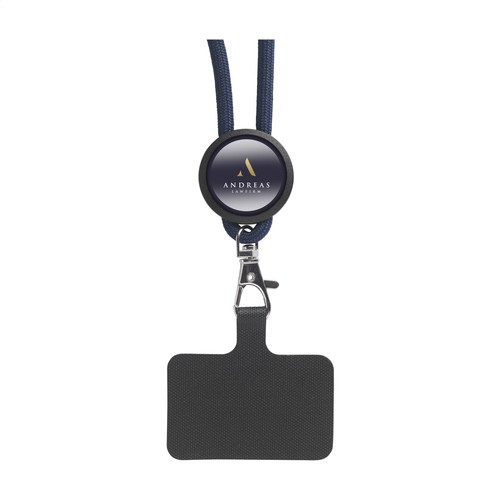Lace Lanyard GRS RPET 0,5 cm phone keycord