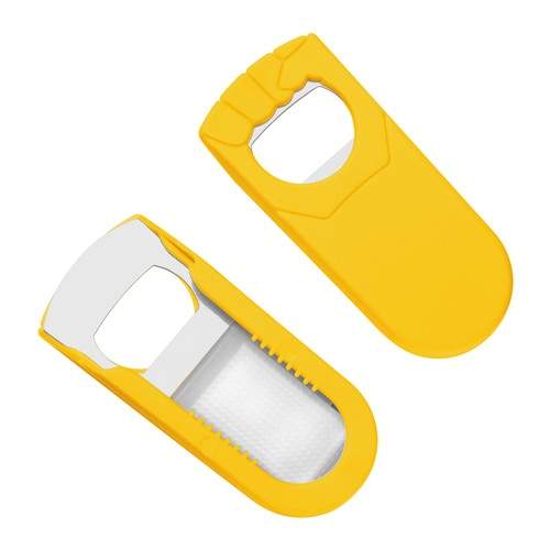 Bottle opener with seal "fist"