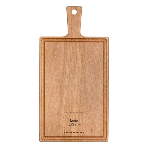 Beech board with handle 33x16 cm