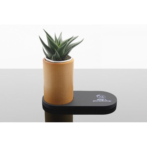 10W charging base and desktop air filtering plant