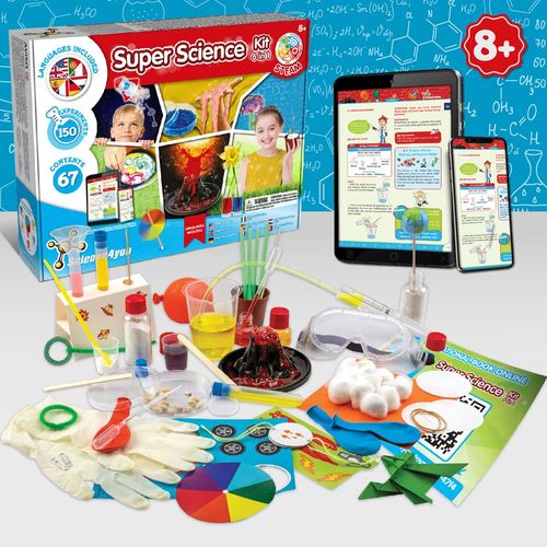 6 in 1 Super Science Kit I. Jouet éducatif pour enfants