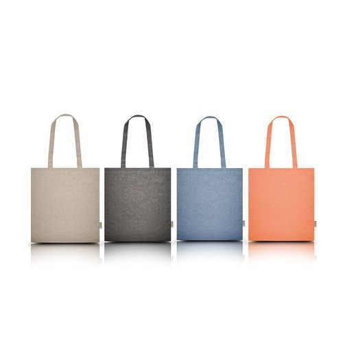100% RECYCLED COTTON TOTE BAG